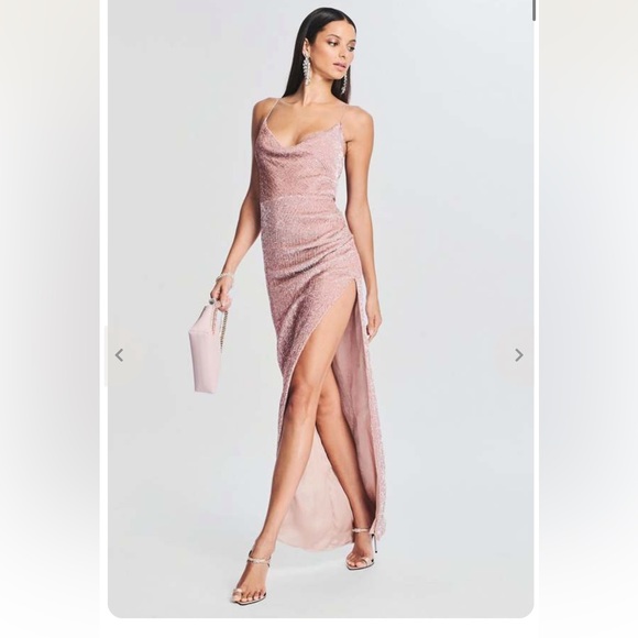 Retrofete Dresses & Skirts - New never worn Retrofete Katya Dress in Dusty Peach size small